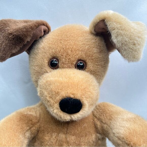 Build A Bear Workshop brown dog with wired ears - Picture 2 of 10